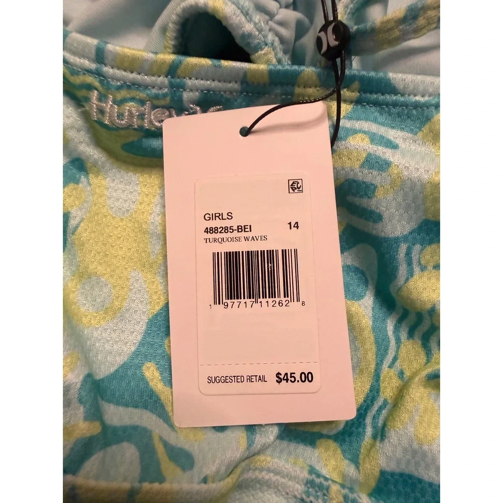 Hurley girls turquoise